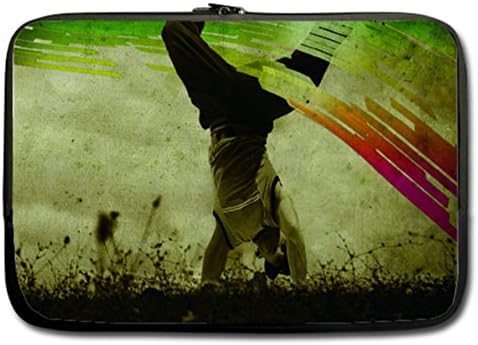 Computer Package one side 14 Inch Laptop Sleeve Retro Style Background