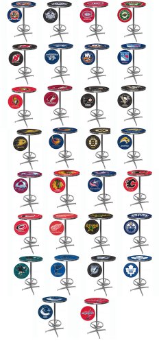 Buy NHL LOGO PUB TABLES by Pachi Paradice