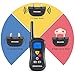 Shock Collar for Dogs, BOOCOSA Electronic Dog Training Collar with Remote, 1-click Handling&Collar Adjustable, Easy to Operate, Replacement Guarantee