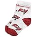 Tampa Bay Buccaneers White All Over Team Logo Socks