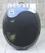 Ginsey Standard Size Black Padded Toilet Seat