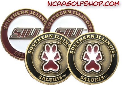 Southern Illinois Salukis Golf Ball Markers