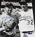 Whitey Ford Autographed/Hand Signed New York Yankees 8x10 Photo with Sandy Koufax