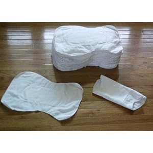Click to buy Cloth Baby Diapers Supplies: 100% Cotton Flannel Prefolded Diapers 60 Pack from Amazon!