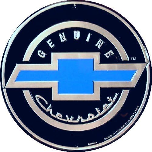 America sports Genuine Chevrolet Circular Sign