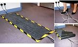 Zoom Produkt-Bild: Kabelbr&uuml;cke mit Warnf&auml;rbung - 40x120cm - mit Antirutschr&uuml;ckseite