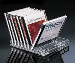 Acrylic 10 CDs Storage Tray