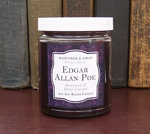 EDGAR ALLAN POE, Scented Candle, 8oz Jar