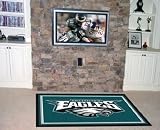 Philadelphia Eagles 5'x8' Rug 5X8 Floor Mat (Rug)