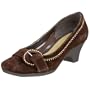 Aerosoles Women's Haphazard Mid Heel,Dark Brown Suede,11 M US