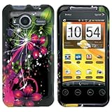 HTC Evo Shift 4G adr7373 Hard Skin Shell Protector Cover Case - Night Flora ....