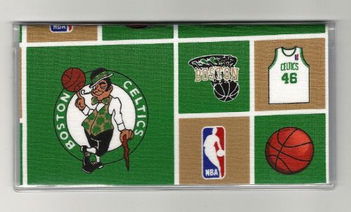 Checkbook Cover NBA Boston Celtics
