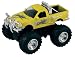 Friction Powered Monster Vehicles, Yellow