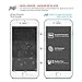 Privacy iPhone 7 6S 6 Edge to Edge Glass Screen Protector, Anti-Spy Technology - Easy Install [3D Touch Compatible] (4.7
