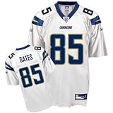 Reebok San Diego Chargers Antonio Gates Replica White Jersey XX Large