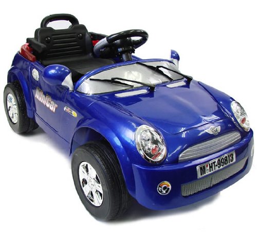 Mini Cooper-Style Electric Ride On Car for Kids with R/C Remote Controller