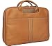 Camel Tan Clark & Mayfield Mapleton Leather Laptop Brief 15.4 - Camel