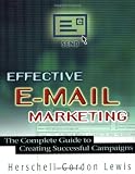 Effective E-Mail Marketing: The Complete Guide to Creating Successful Campaigns