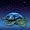 Cloud b Twilight Sea Turtle - Constellation Night Light