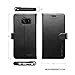 Spigen Wallet S Galaxy Note 7 Case with Foldable Cover and Kickstand Feature for Galaxy Note 7 2016 - Black
