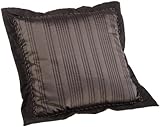 Lenox Nolita 18-Inch-by-18-Inch Pillow, Charcoal