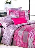 4-pc Suitable Floral Satin Drill Cotton Satin Duvet Cover Bedding Set With  ....