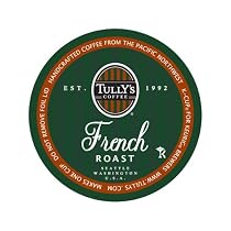 Tully's Coffee French Roast, 24-Count K-Cups for Keurig Brewers  (Pack of 2)