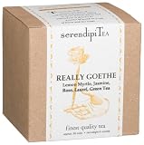 SerendipiTea Really Goethe, Lemon Myrtle, Jasmine, Rose, Laurel & Green Tea, 4-Ounce Boxes (Pack of 2)