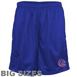 Majestic Chicago Cubs Royal Blue Crossbar Big Sizes Shorts