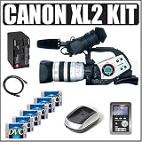 Canon XL2 3CCD Minidv Camcorder and Deluxe Accessory Outfit - Canon ACANXL2K1
