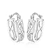 Minkang Fashion Jewelry 925 Solid Silver Classic Earrings