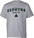 New Orleans Zephyrs Perennial Grey Baseball Club T-Shirt