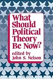 What Should Political Theory Be Now? (SUNY Series in Political Theory: Contemporary Issues)