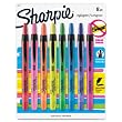 Sharpie Accent Retractable Highlighters, Assorted, Fine Point, 8/Pack