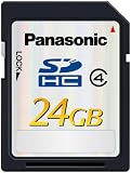 Panasonic 24GB Class 4 High Speed SD Memory Card