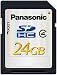 Panasonic 24GB Class 4 High Speed SD Memory Card