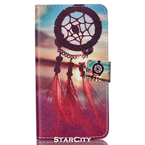 Galaxy Grand Prime Case, StarCity Â® Samsung Galaxy Grand Prime [SM-G530] Case, Wallet Flip Stand Cover Case with Credit / Business Card Holder [Back TPU Cover] For Samsung Galaxy Grand Prime (Wallet Series_Dream)