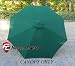 9ft Replacement Canopy 8 ribs in Hunter Green (Canopy only)