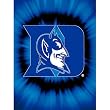 Duke Blue Devils NCAA Royal Plush Raschel Blanket (Force Series) (60x80")"