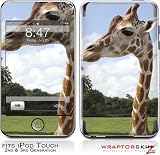 iPod Touch 2G & 3G Skin and Screen Protector Kit - Giraffe 01
