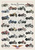 Harley Davidson Motorcycles Poster