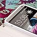 Empire MPERO Flex Flip Wallet Case for HTC One Max T6 - Retail Packaging - Purple/White
