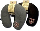 Texas A&M Aggies Black Travel Pillow