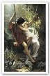 Le Printemps (Spring) by Pierre Auguste Cot 31.5"x20.75" Art Print Poster