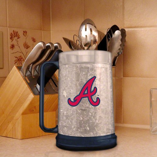 Atlanta Braves 16 oz Logo Freezer Mug