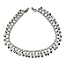 Ankle Jewelry Silver Anklet Bracelet Pairs 42 gms. 9.50  (sanklt065)