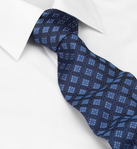 Collezione Pure Silk Diamond Pattern Tie