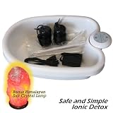 FB500 Simple Ionic Detox Foot Bath System with Salt Lamp