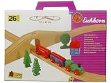 Eigenschaften Simba Dickie Group 2040 / Simba Dickie Group 2040 - Eichhorn-Bahn - Holzbahn mit Brücke, 26 Teile