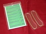 3 Pairs of Clear Gel Heel Cushion, Heel Liner, Heel Shield Soft Inserts